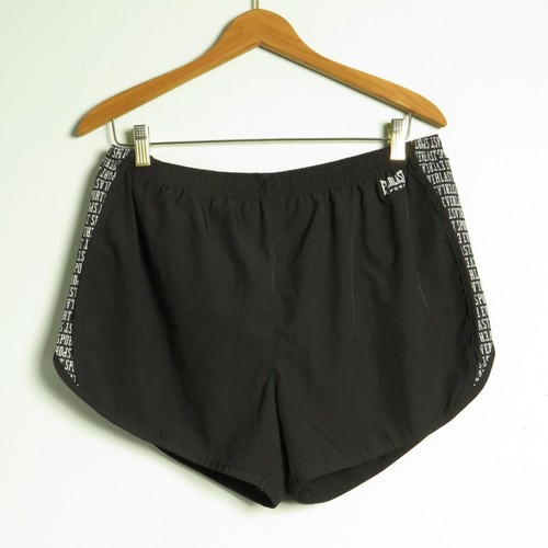 BLACK DRAWSTRING ATHLETIC SHORTS | eBay
