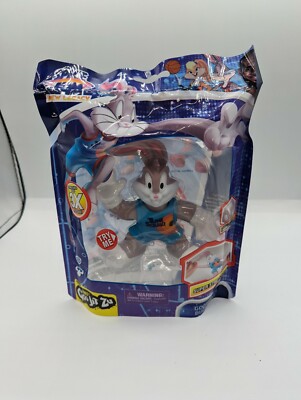 HEROES OF GOO JIT ZU Space Jam A New Legacy Bugs Bunny Figure Stretch NEW