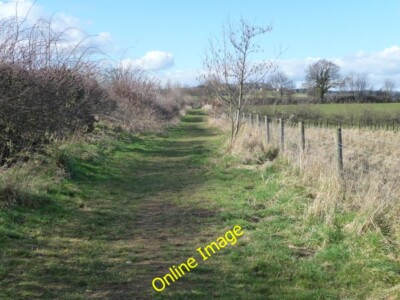 Foto 6x4 Richtung Westen zur Flask Lane Nosterfield freizügiger Weg, Nosterf c2014
