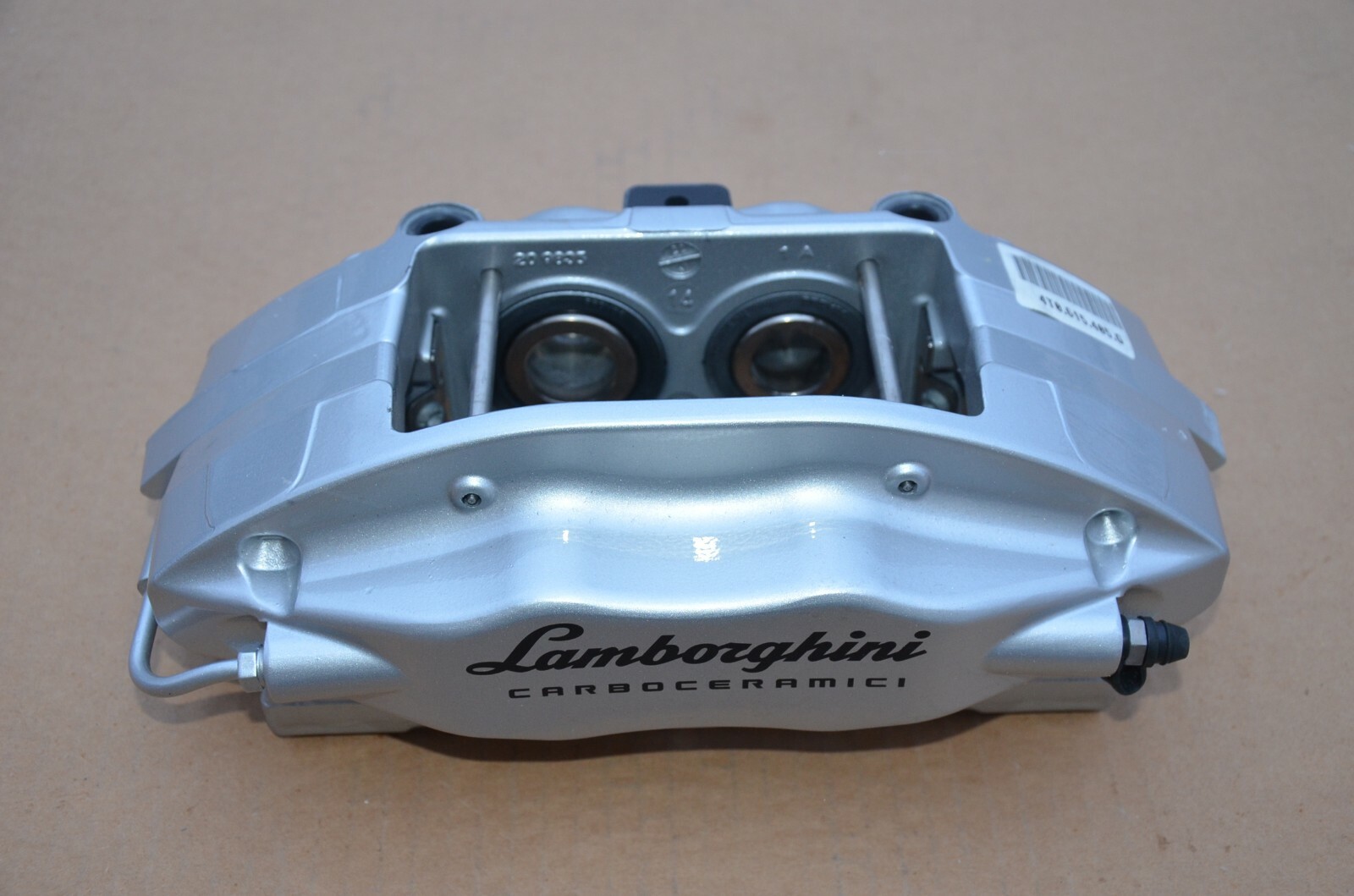 All 4 LAMBORGHINI HURACAN LP610 SILVER CARBONCERAMIC  BRAKE CALIPER SET COMPLETE