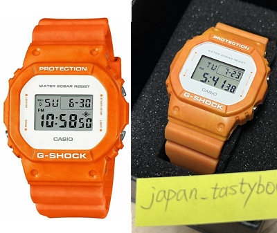 CASIO Watch G-SHOCK DW-5600WS-4 Men's Orange | eBay