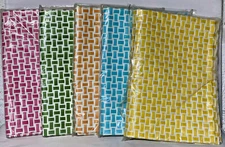 LINTEX Trends Collections Basket Wave Table Placemats, set of 4  (13"X 19")