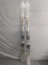 DYNASTAR EXCLUSIVE SENSATION SKIS SIZE 148 CM WITH DYNASTAR BINDINGS White Beige