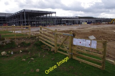 Photo 6x4 Construction of Carnforth Business Park All five units of the f c2012