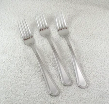 Fashionpoint Dinner Fork with Notch Lot of 3 Northland / Oneida  Stainless