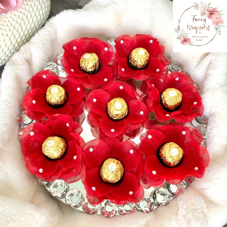 Pack de 24 - Lujosos envoltorios de trufas con perlas | Favores de boda Foto 2 de 4