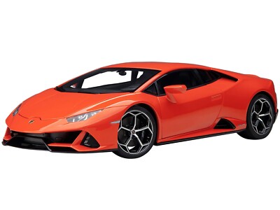 LAMBORGHINI HURACAN EVO ARANCIO XANTO ORANGE 1/18 MODEL CAR BY