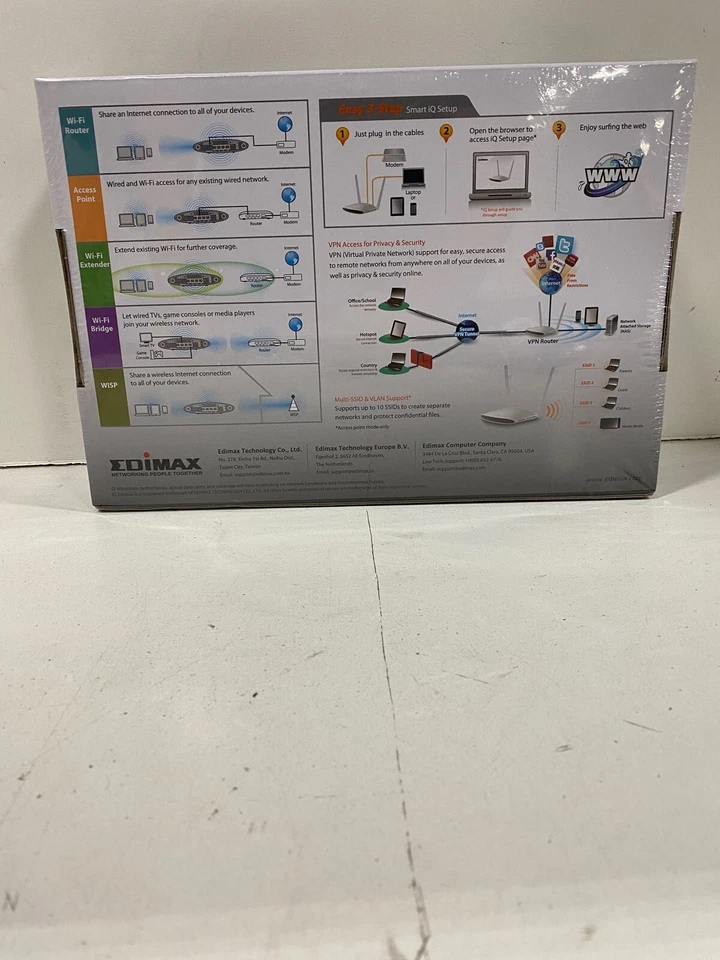 Edimax Ac 1200 Dual Band Router With Vpn - Image 2 of 2