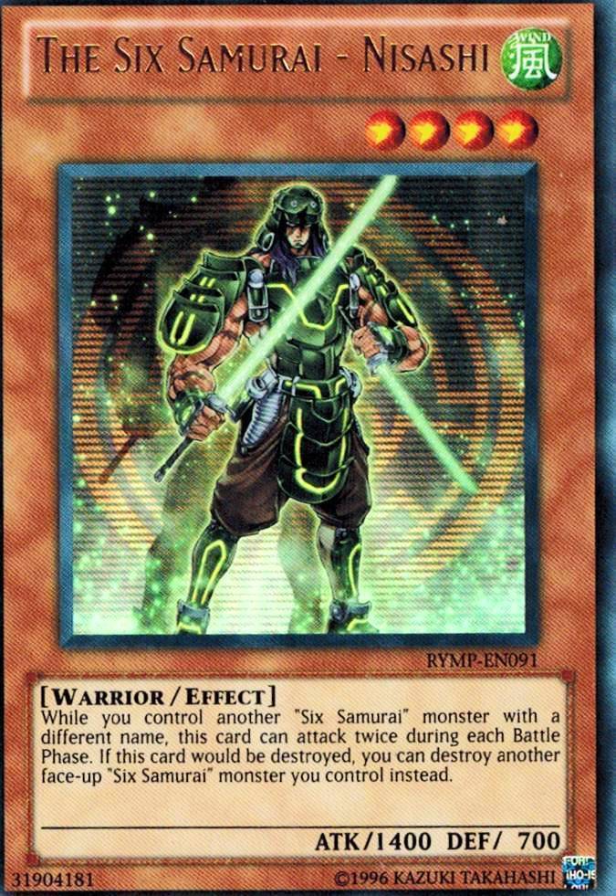 The Six Samurai - Nisashi X 1 RYMP-EN091 ULTRA HOLO Yugioh | eBay
