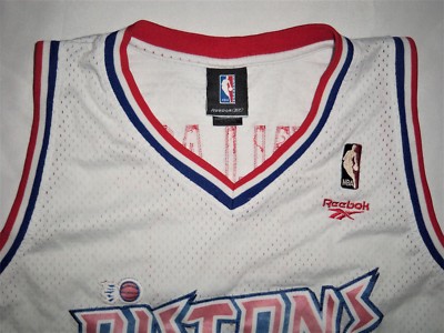 REEBOK WALLACE # 3 DETROIT PISTONS VINTAGE HARDWOOD CLASSICS NBA