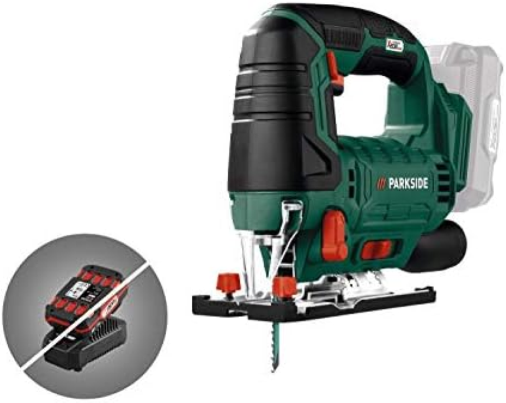 Parkside Seghetto alternativo a batteria senza batteria e caricatore