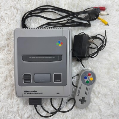 Super Famicom SNES console(SHVC-001) & 1 controler,PSU,AV Cable