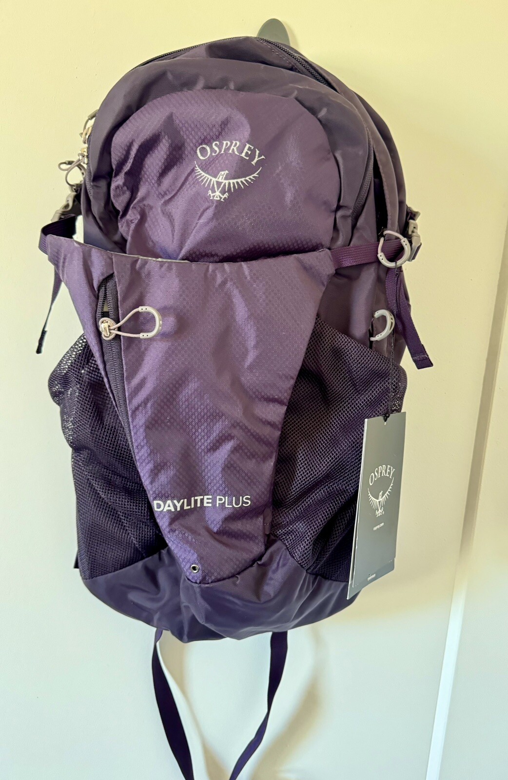 OSPREY DAYLITE PLUS BACK PACK 20L W/HYDRATION BLADDERALUMET PURPLE eBay