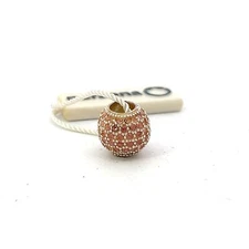 Persona Sterling Silver "Pink Crystal Ball" Bead Charm H11724PZ-06