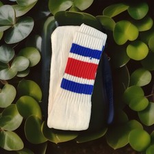 Vintage 18  Length Tube Socks