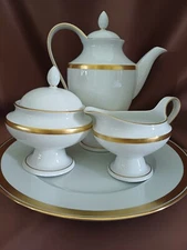 KPM, Augarten - Coffee service (4) - Porcelain - Gold decor
