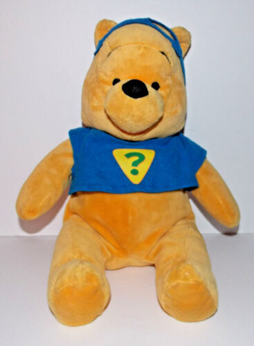Winnie the Pooh Superhero Plush 14in Disney Stuffed Animal Mask Teddy Bear - Picture 1 of 5