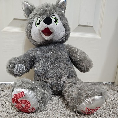 Build a Bear 25th Anniversary Wiley Wolf Great Lodge Plush Collector Sparkle NWT