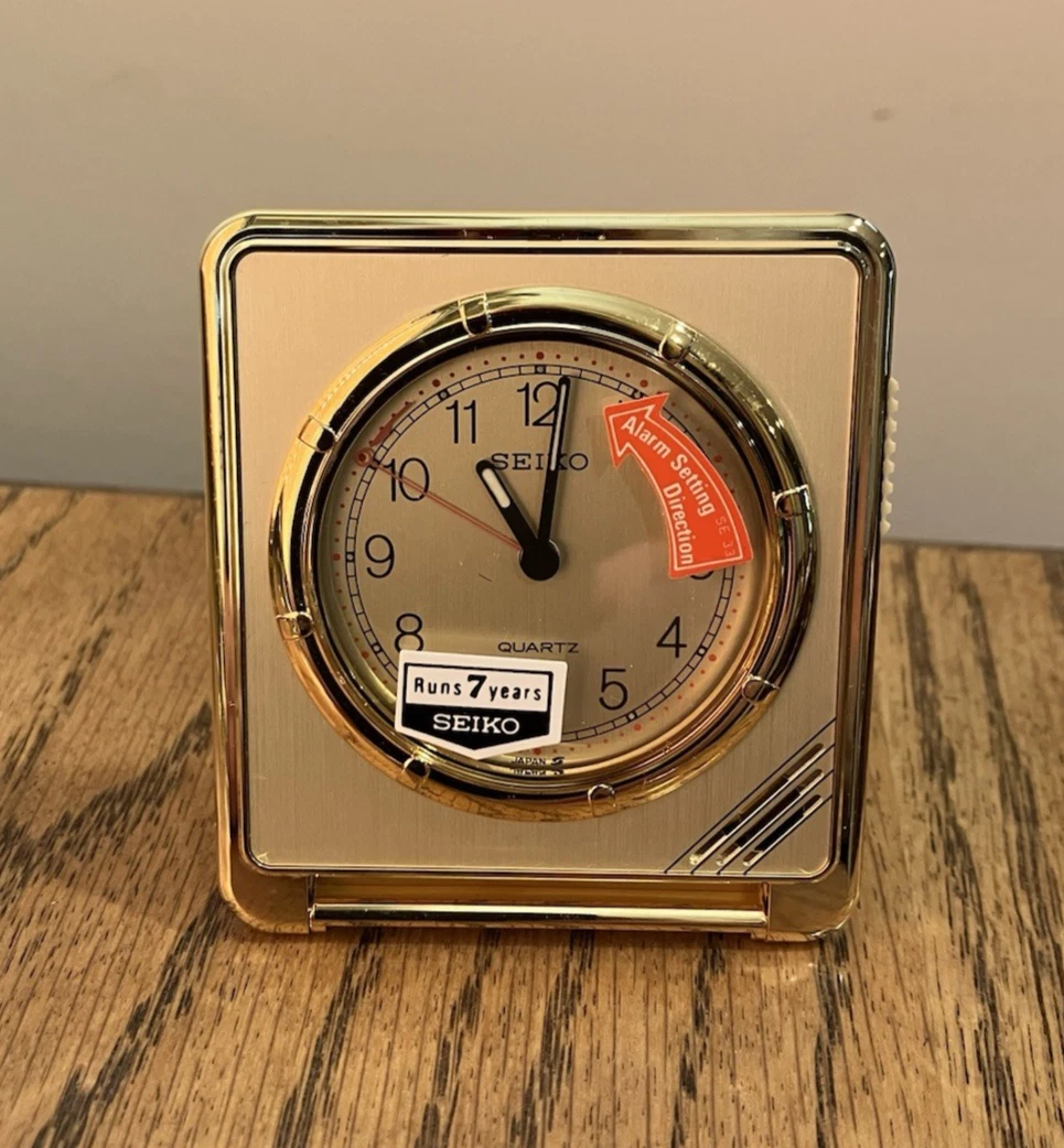 Seiko Travel Clock Indiana Collectible Alarm Clocks (1930-1969