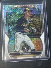 2023 Bowman Chrome Mega Box Prospects Kevin Ereu 1st #BCP-229 Brewers