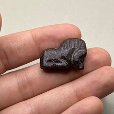 Wonderful Ancient Roman Stone Animal Figure Bead