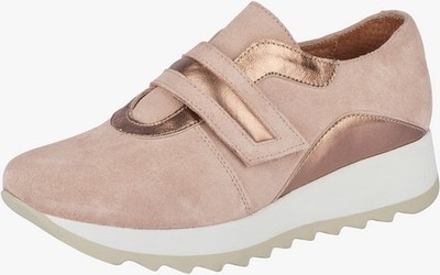 Leder Sneaker rosa 37 HEINE Damen Sneaker Kontrastsohle Klettverschluss - 5.6074