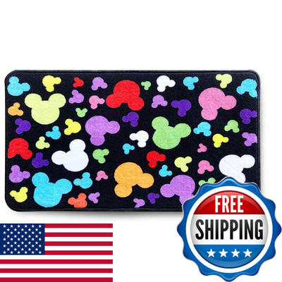 J.Ehonace Mickey Mouse Rugs - Bathroom Rug Indoor Outdoor Entrance Rug Kitchen