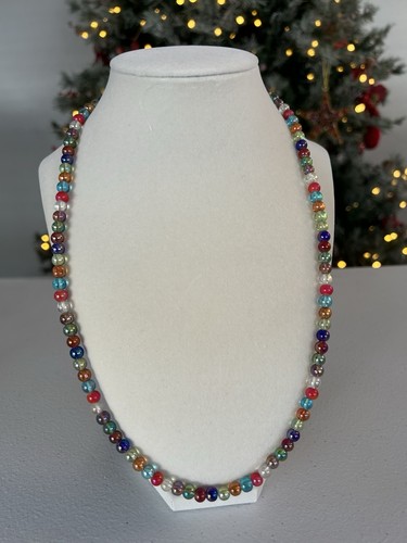 Multicolor Beaded Necklace. Crafting Or Restringing Needed for Jewelry Making
