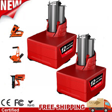 Battery NEW 2X 12Ah For Milwaukee 12V M12B6 Pack Lithium M12 M12B5 48-11-2440