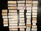 51-Used US Stamp Collection. Cut Corner Meter Mail. No Duplicates.  30s to 90s.
