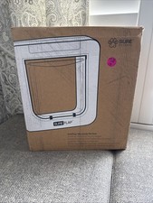 Sure Petcare SureFlap Microchip Pet Door DIRTY Pre-Owned Includes Parts as Shown