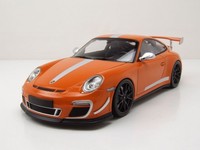 Porsche 911 GT3 Rs 4.0 2011 Orange Modellauto 1:18 Minichamps