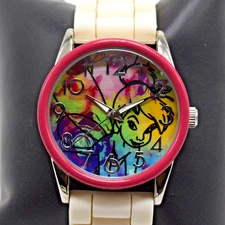 Disney Tinker Bell by MZB TNK619 Pink Bezel Women’s Watch