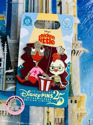 2025 Disney Parks Pin Chicken Little & Abby Mallard 20 Years 20th