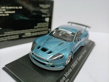 Minichamps 1:43 Aston Martin DBRS9 Launch Version Roadster Blue Car Model
