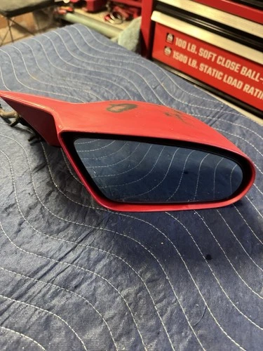 93-02 Firebird Formula Trans Am Right Passenger  Side View Power Mirror RED
