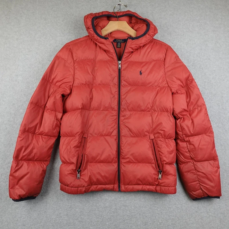 Polo Ralph Lauren Red Puffer Jacket