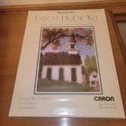NEW WonderArt Latch Hook Kit #4109 Caron 15"x20" COUNTRY CHURCH Sealed — photo 2