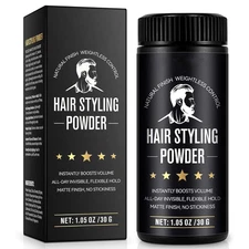 Hair Styling Powder - Volumizing Texture Powder for All Hair Types - Matte Finis