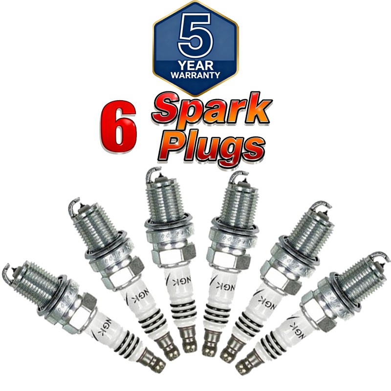 6PCS NGK Spark Plugs Iridium CR9EIX Suzuki GSX1300R Hayabusa 99-07 FREE SHIP
