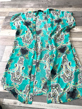 new ladies atmsophere XS size 6-8 chiffon green holiday summer beach cover up