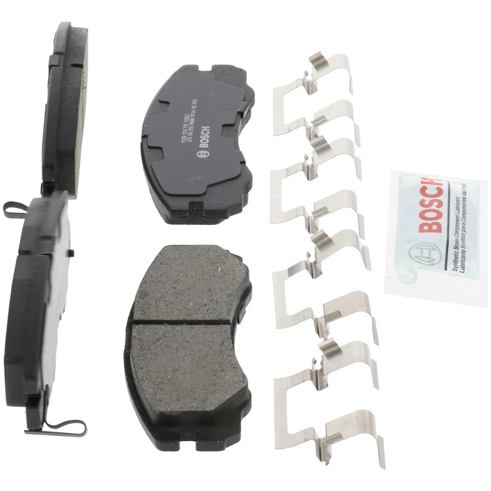 Conjunto de 2 rodas BC579 Bosch conjunto de pastilhas de freio dianteiro para Isuzu Trooper Axiom Rodeo Honda - Imagem 3 de 4