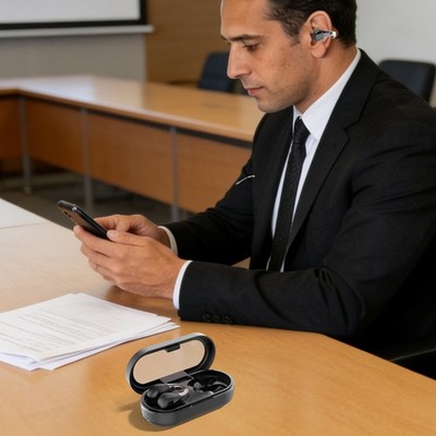 AI Translation Earbuds Real-Time Translating Earphones Translator Headphones