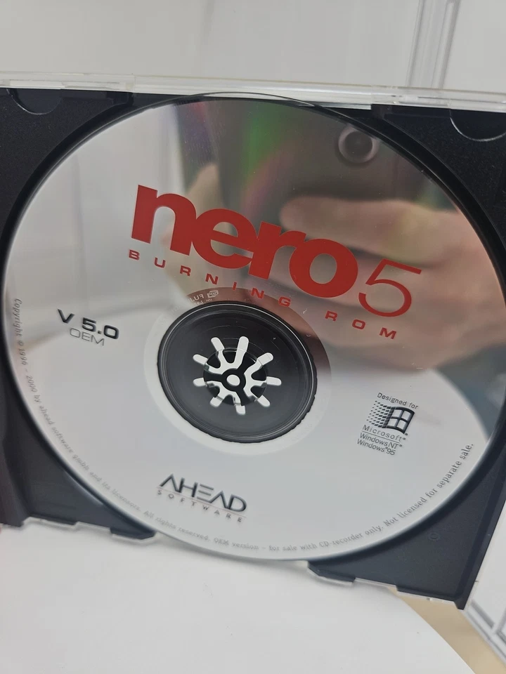 Vintage Nero 5 Burning ROM CD Burning Software - SERIAL # INCLUDED!!! - Image 3 of 4