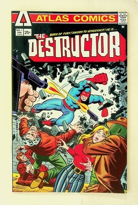 The Destructor #1 Atlas Comics Bronze Age 1975 Newsstand