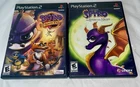Spyro Hero's Tail + Legend of Spyro Eternal Night PS2 Bundle CIB Untested