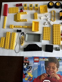 The LEGO 7633 City Construction Site Parts Lot Crane Wheels