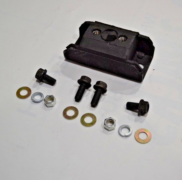 Turbo 350 Transmission Mount Rubber HARDWARE Included TH350 TH350