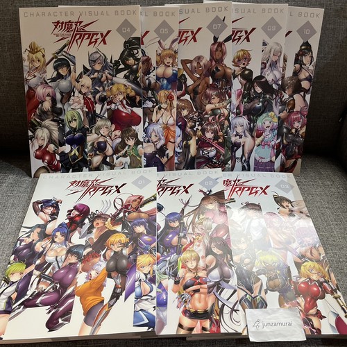 TAIMANIN ASAGI RPGX Character Visual Art Book 1-13 LILITH C comiket c107 c106