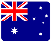 Mousepad Australien 24X19 Australia Mauspad Unterlage